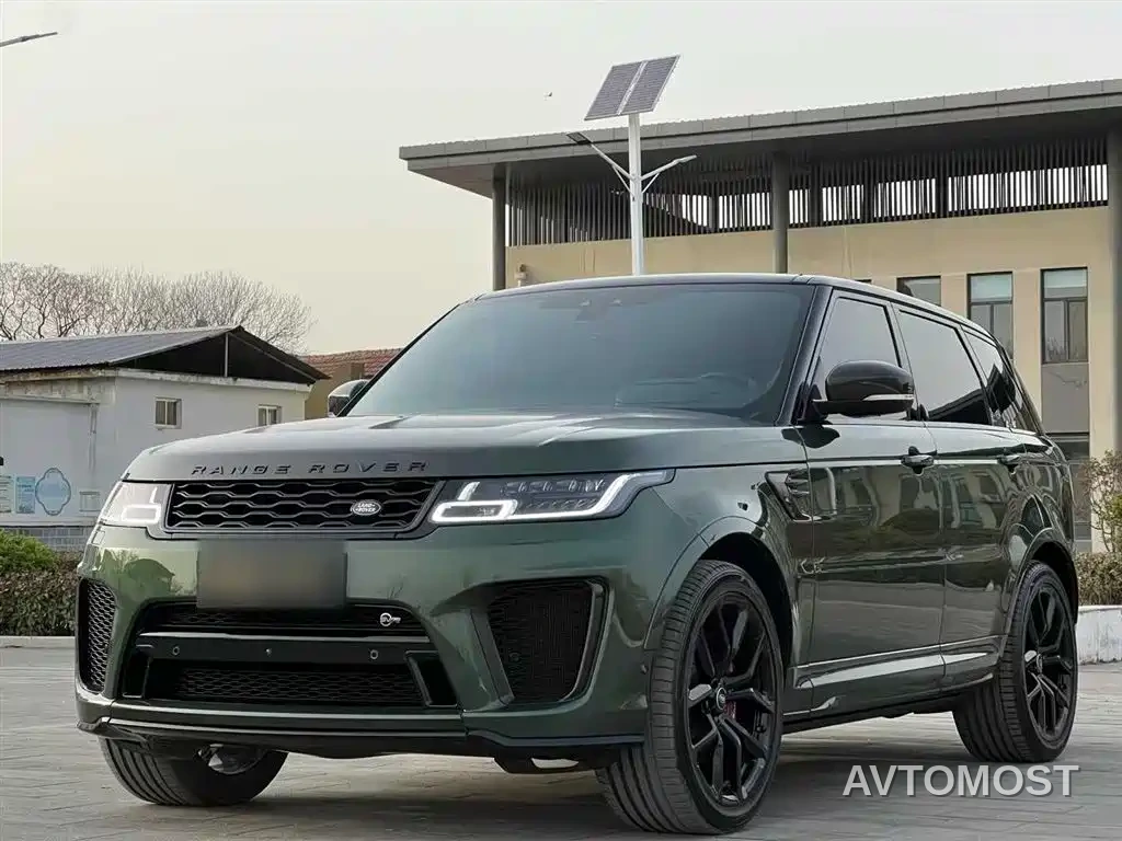 Land Rover Range Rover Sport 2021 5.0 SC V8 SVR Racing Green Custom Edition — фото 2
