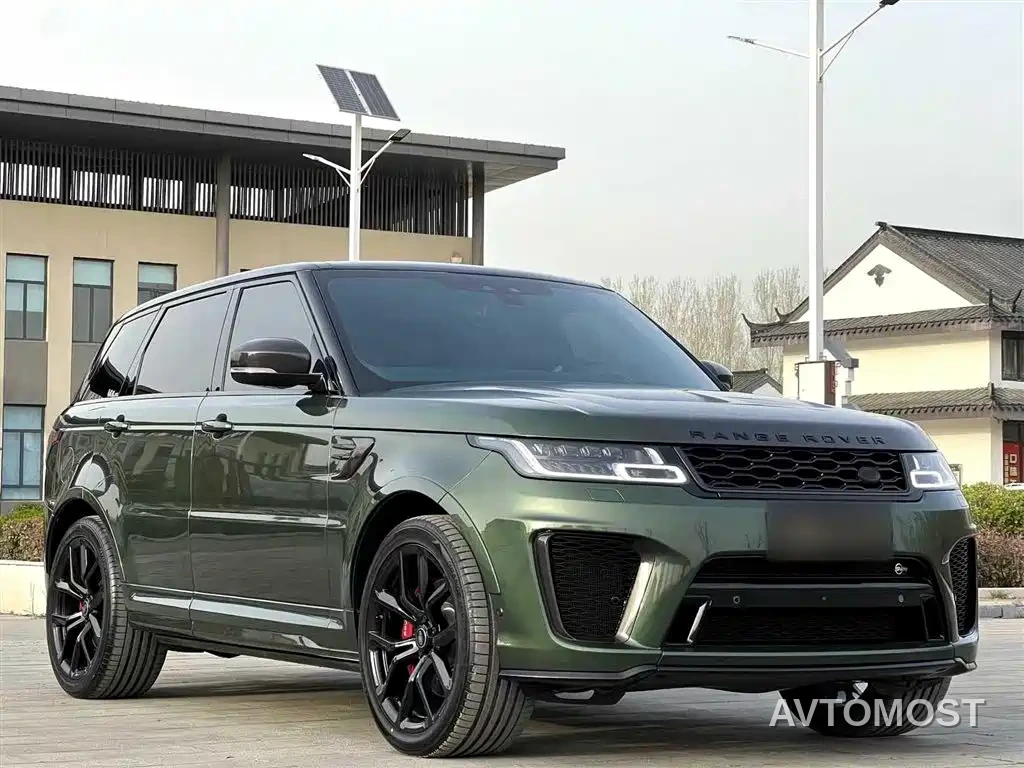 Land Rover Range Rover Sport 2021 5.0 SC V8 SVR Racing Green Custom Edition — фото 6