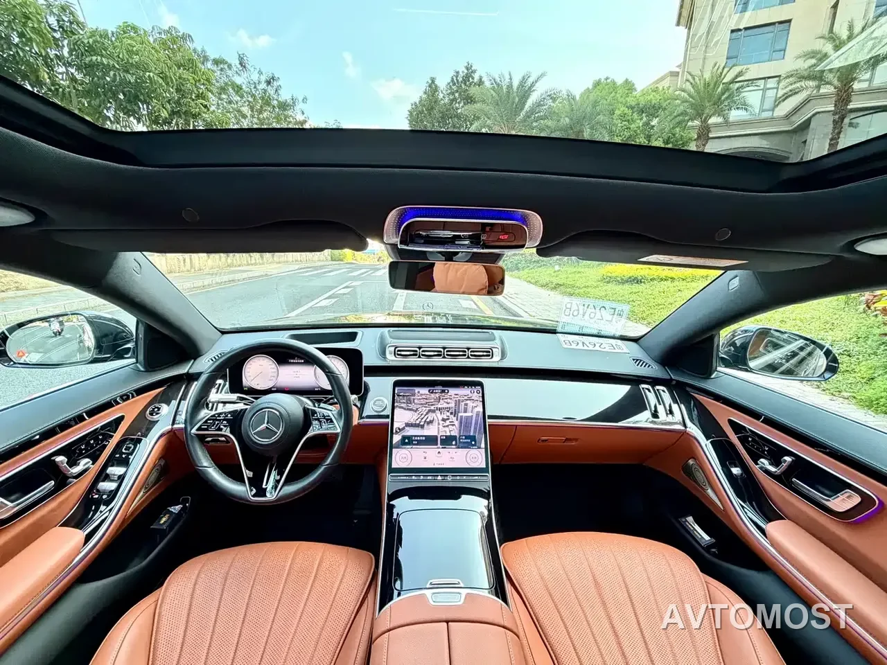 Mercedes-Benz S-Class New Energy 2023 Facelift S 450 e L Plug-in Hybrid Sedan — фото 6