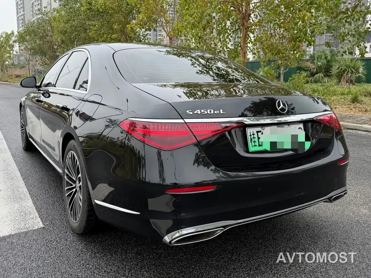 Mercedes-Benz S-Class New Energy 2023 S 450 e L Plug-in Hybrid Sedan — фото 5