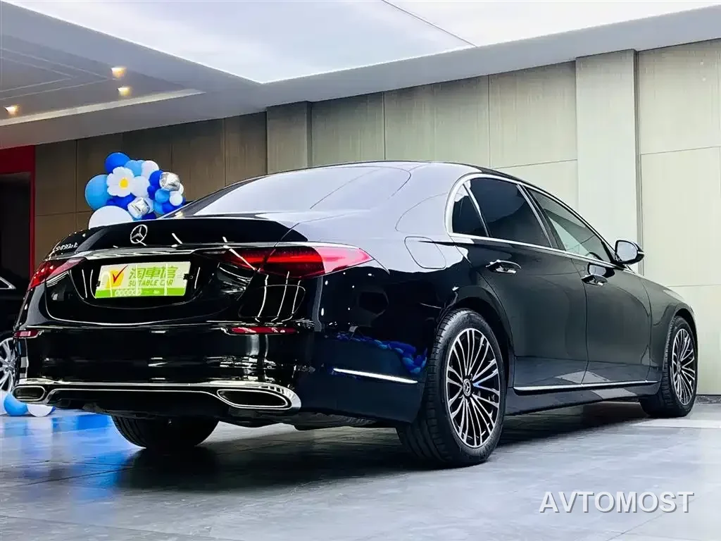 Mercedes-Benz S-Class New Energy 2023 S 450 e L Plug-in Hybrid Sedan — фото 4