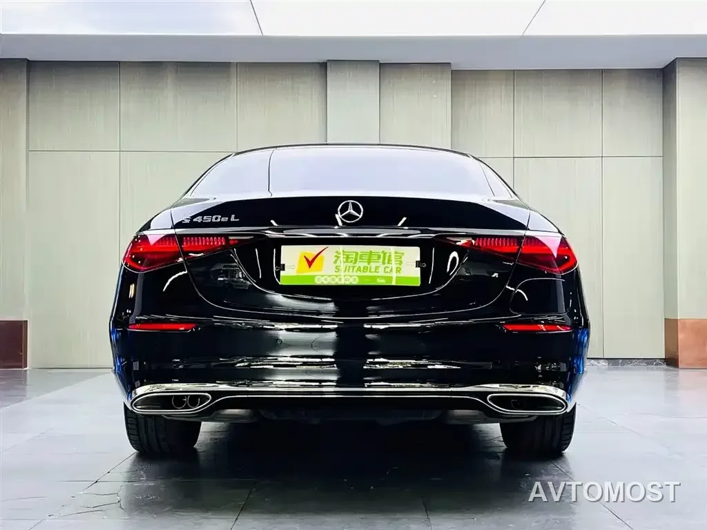 Mercedes-Benz S-Class New Energy 2023 S 450 e L Plug-in Hybrid Sedan — фото 5