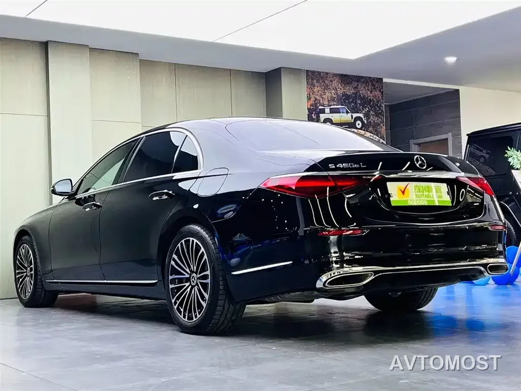 Mercedes-Benz S-Class New Energy 2023 S 450 e L Plug-in Hybrid Sedan — фото 6