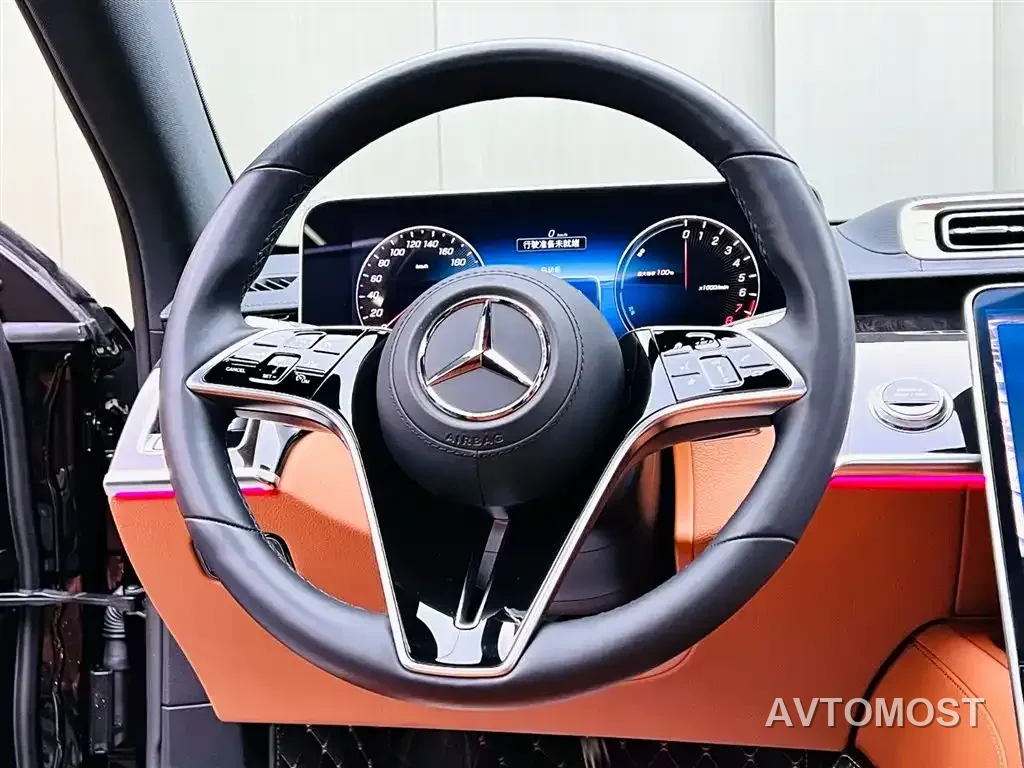 Mercedes-Benz S-Class New Energy 2023 S 450 e L Plug-in Hybrid Sedan — фото 10