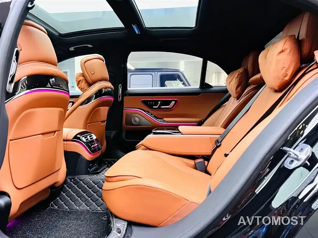 Mercedes-Benz S-Class New Energy 2023 S 450 e L Plug-in Hybrid Sedan — фото 14