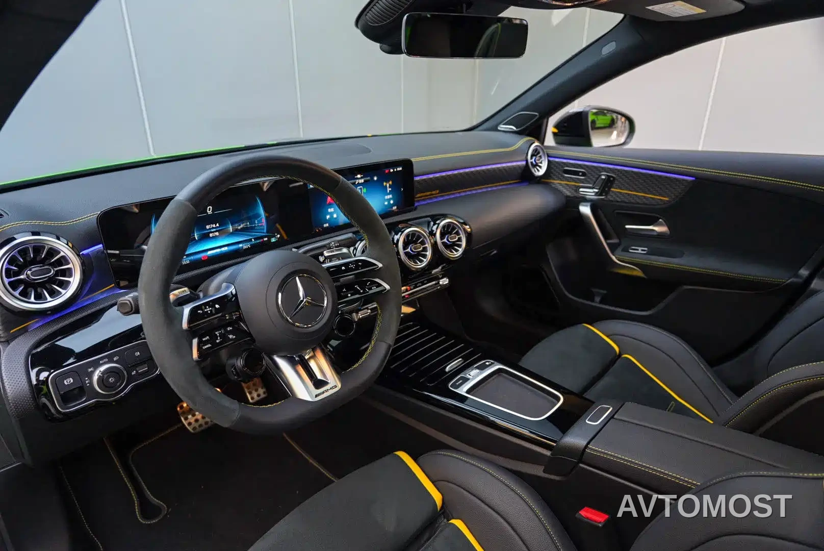 Mercedes-Benz A-Class AMG (Import) 2024 AMG A 45 S 4MATIC+ Magic Flame Green Special Edition — фото 8