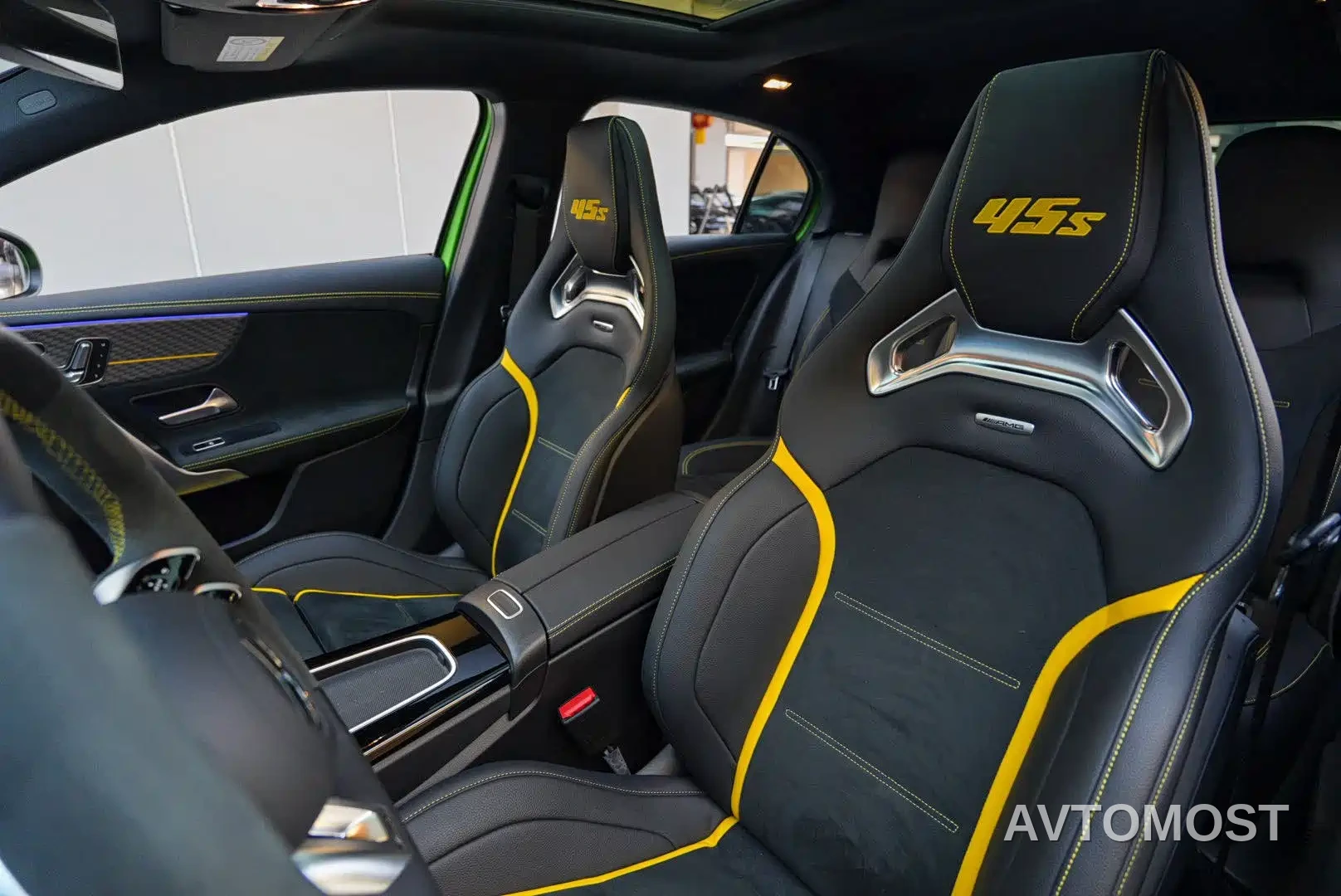 Mercedes-Benz A-Class AMG (Import) 2024 AMG A 45 S 4MATIC+ Magic Flame Green Special Edition — фото 17