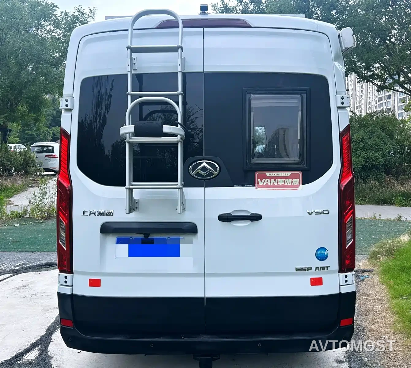 SAIC Maxus V90 RV 2021 2.0T Travel Home V90 Self-Contained Class B RV Luxury Transverse Bed — фото 4