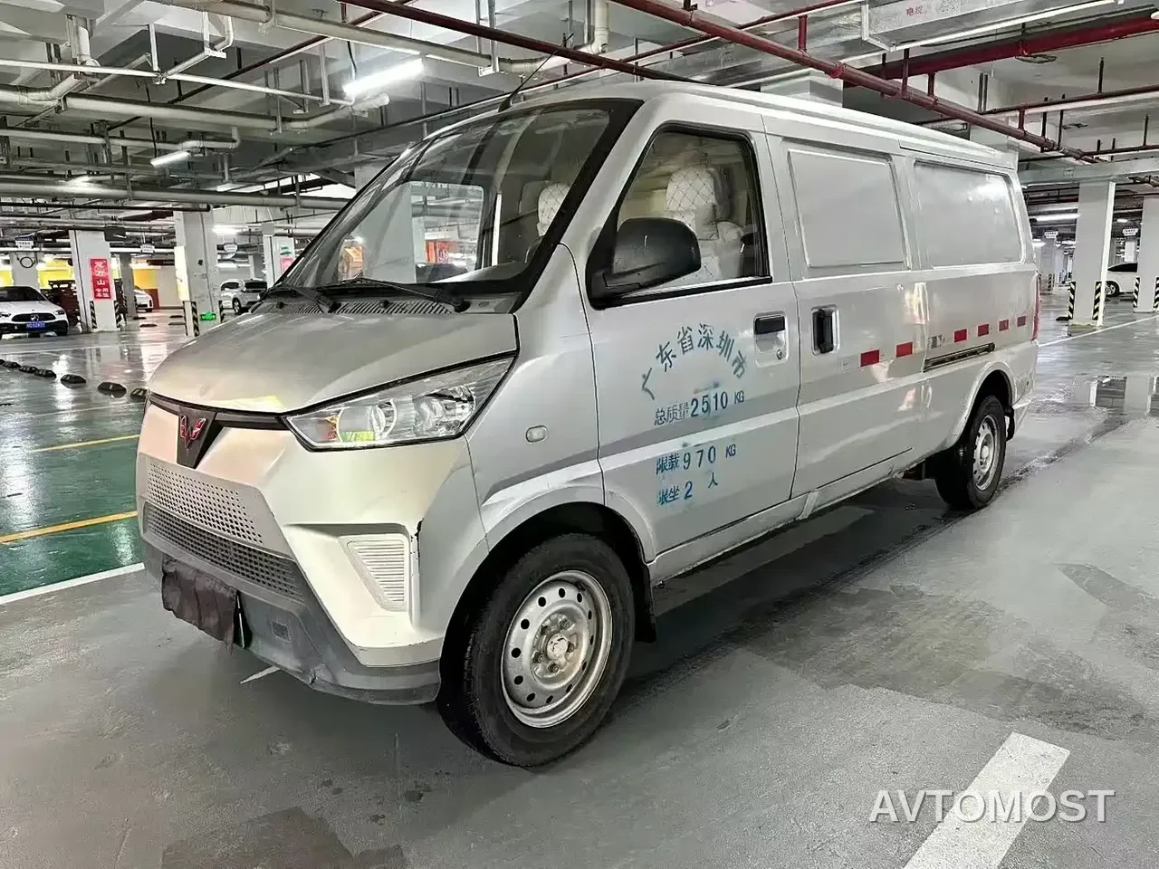 Wuling EV50 2021 Van Logistics Vehicle with Bochuang Penghui 43.2kWh Liuji Electronic Control — фото 2