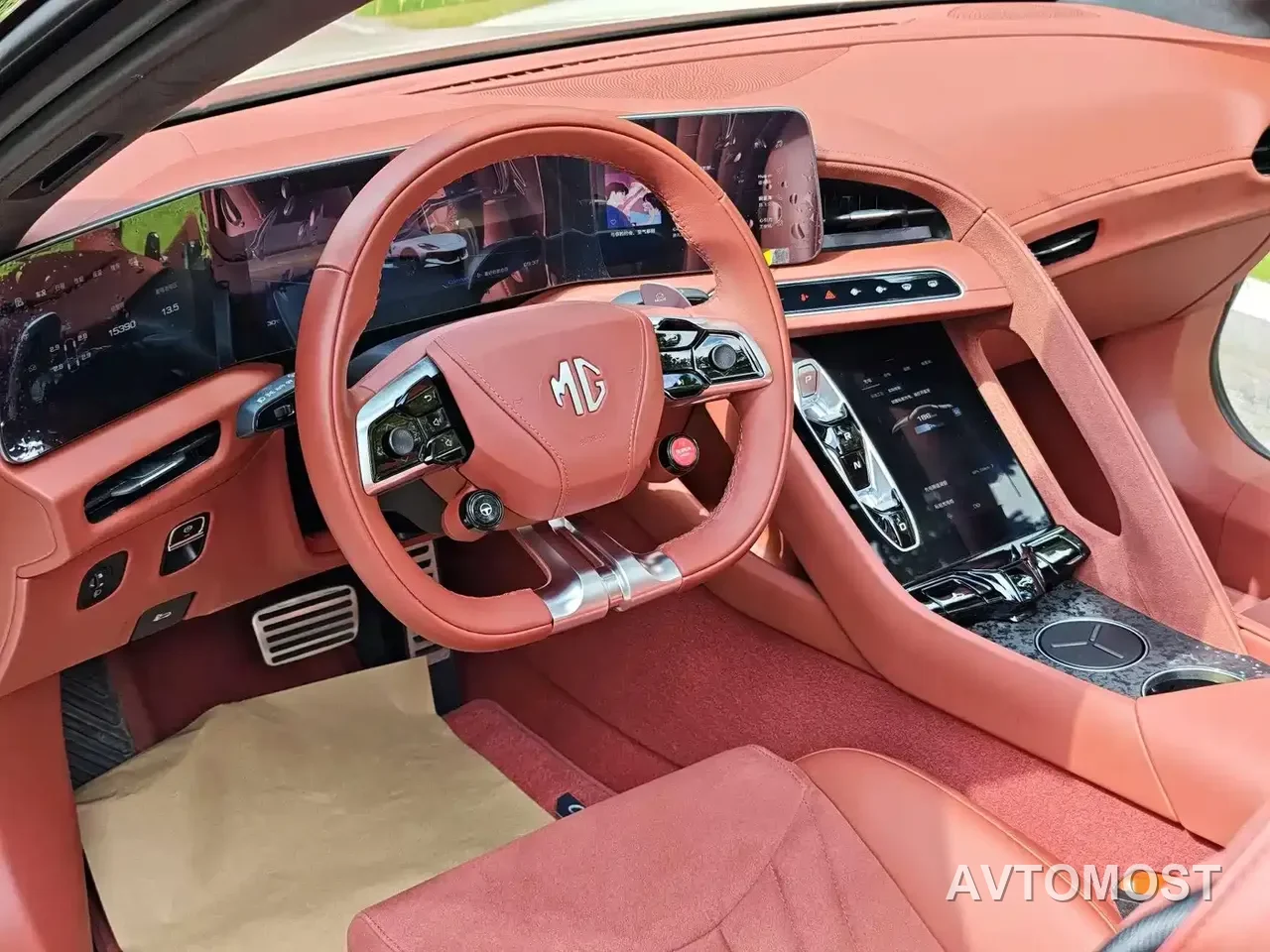 MG Cyberster 2024 520km Legend AWD Red Canopy Edition — фото 6