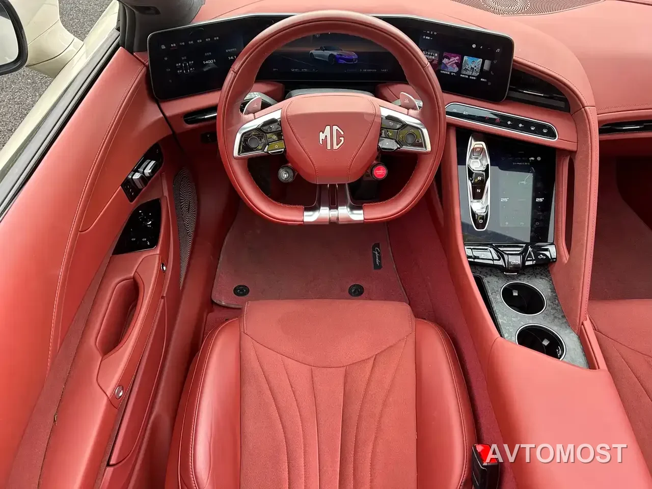 MG Cyberster 2024 520km Legend AWD Red Canopy Edition — фото 22