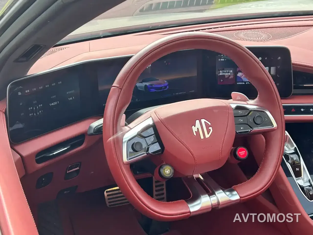 MG Cyberster 2024 520km Legend AWD Red Canopy Edition — фото 17
