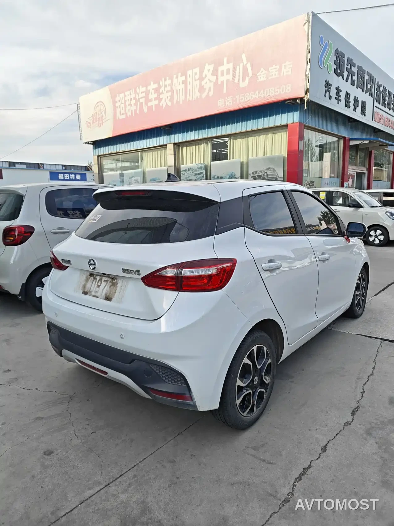JMCG New Energy Yizhi EV3 2021 Mini Radar Yue Run Model — фото 4