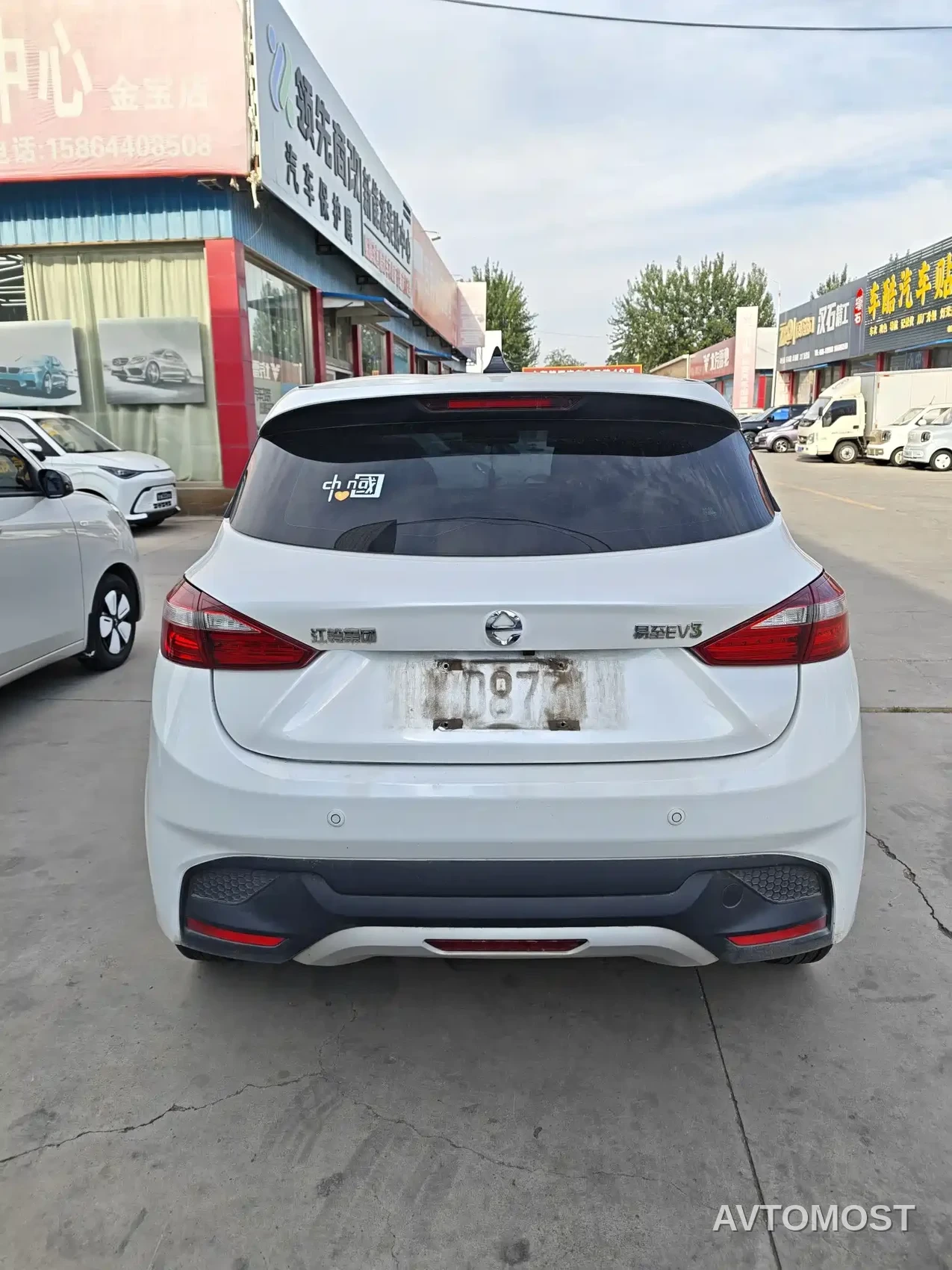JMCG New Energy Yizhi EV3 2021 Mini Radar Yue Run Model — фото 5