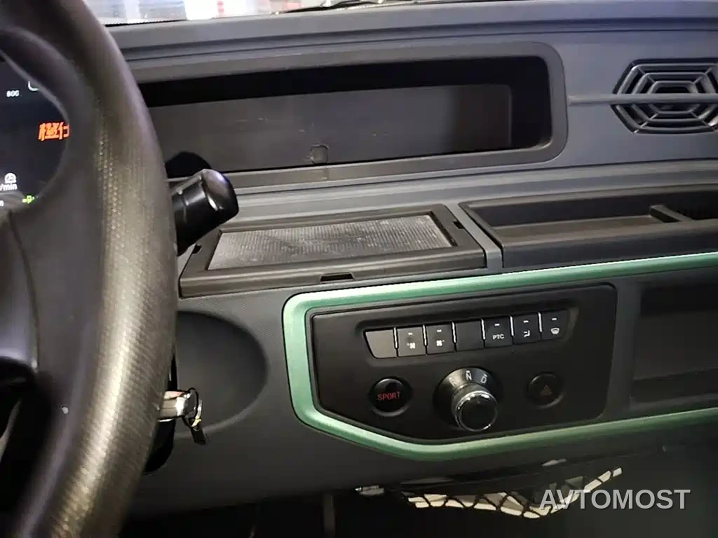 Orange 01 2021 Wealth Edition+3.3KW Single Row Enclosed Truck Dual Seat Dual Battery — фото 9