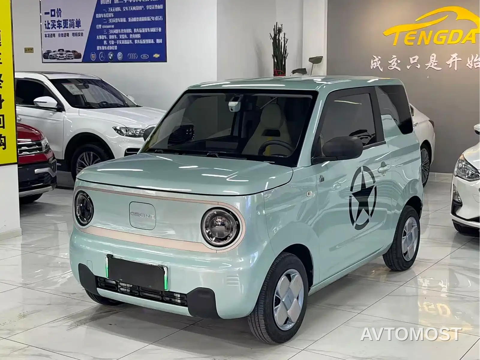 Geely Galaxy Panda 2023 Panda mini 120km Cute Bear — фото 1