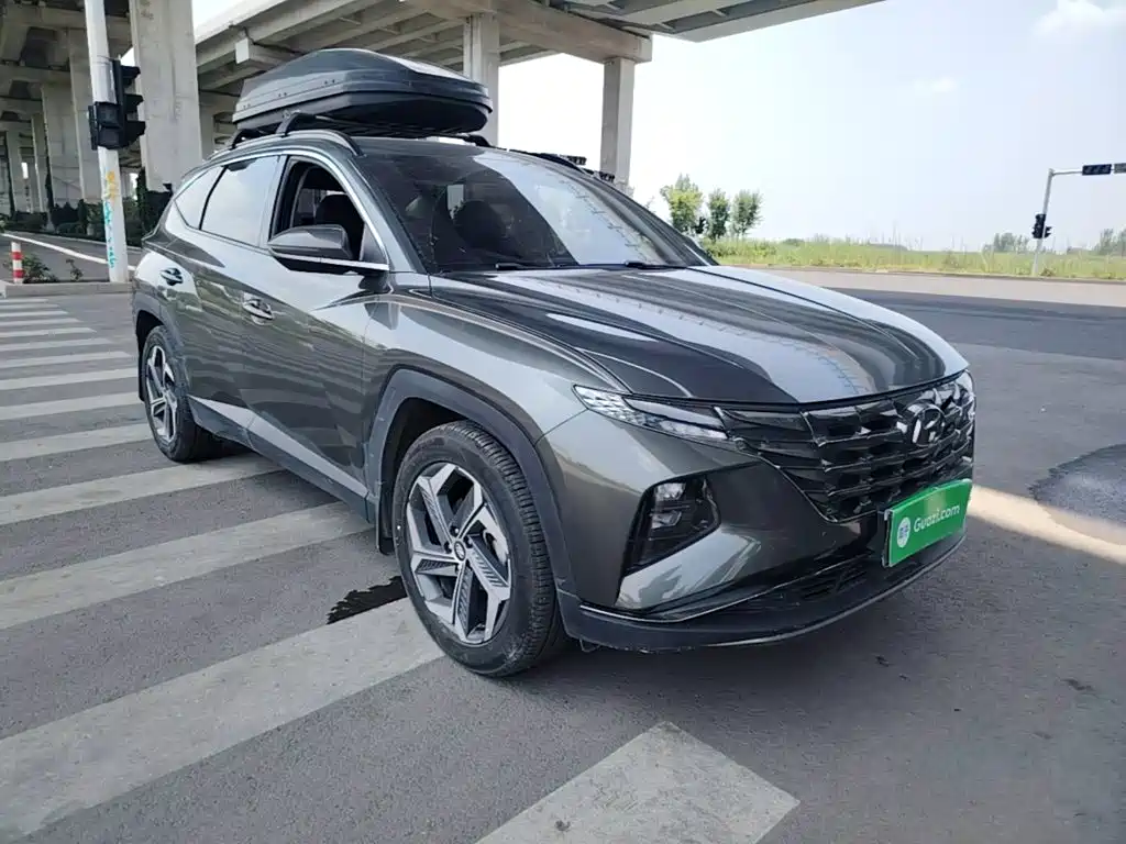Hyundai Tucson 2021 Tucson L 1.5T DCT LUX Premium — фото 4