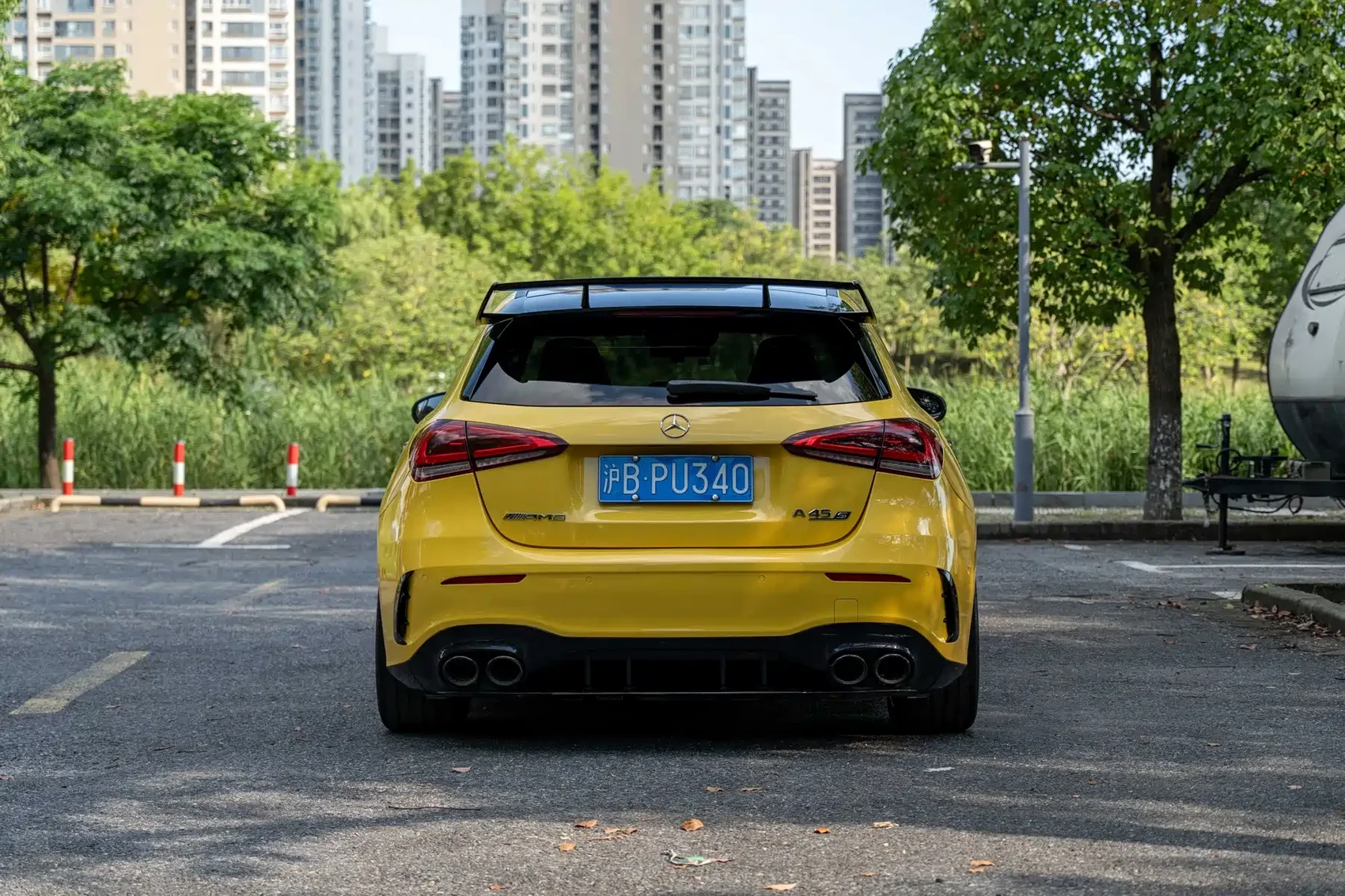 Mercedes-Benz A-Class AMG (Import) 2020 Facelift AMG A 45 S 4MATIC+ Pioneer Special Edition — фото 5