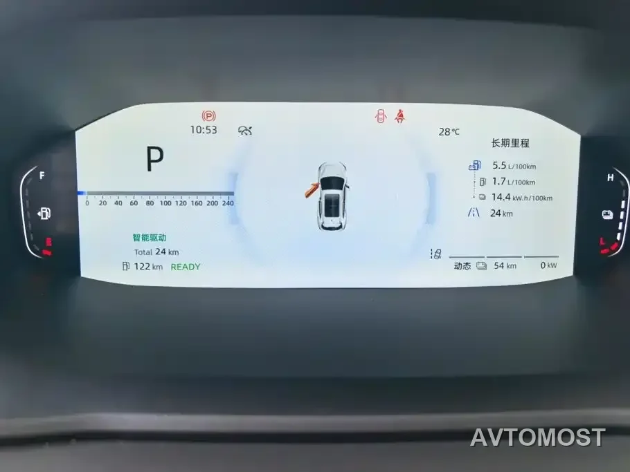 Changan CS55PLUS PHEV 2025 Smart New Blue Whale 125km Super Edition — фото 12