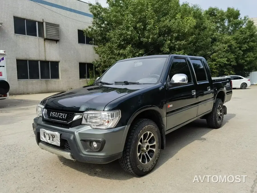 Isuzu Qingling Isuzu T17 2023 3.0T Diesel 4WD Flatbed Truck Standard Wheelbase 4KH1CT6H1