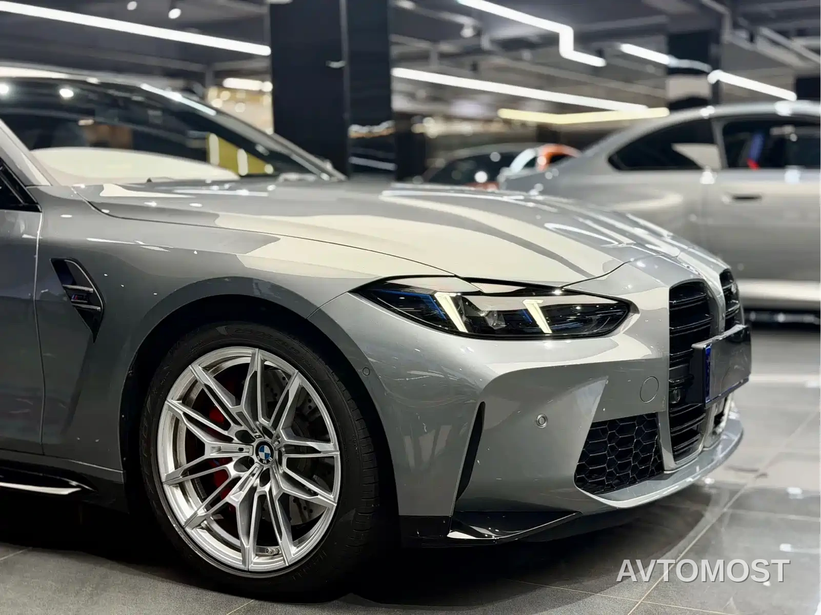 BMW M4 2024 BMW M4 Coupe M xDrive Competition — фото 4