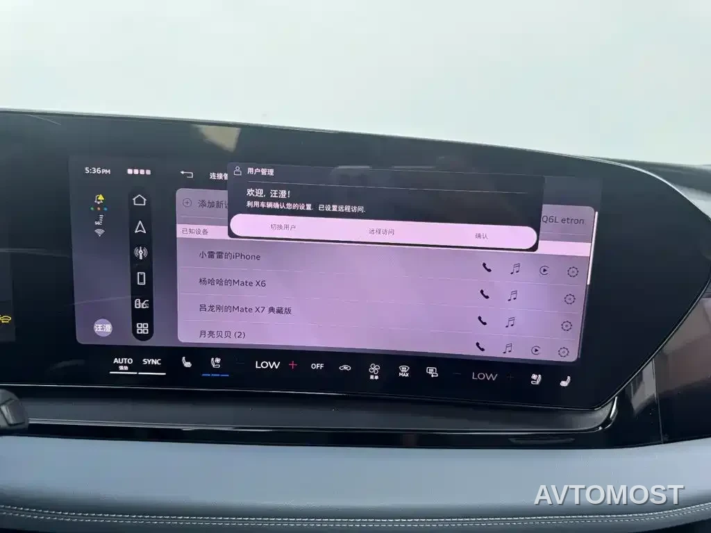 Audi Q6L e-tron 2025 Model Pioneer Edition — фото 15