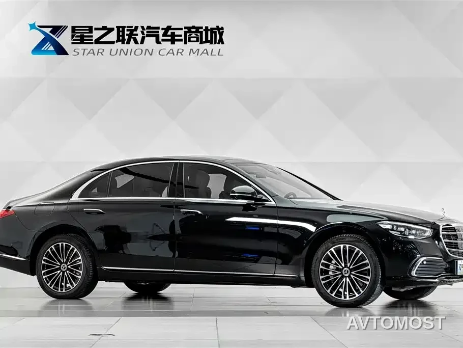 Mercedes-Benz S-Class New Energy 2023 S 450 e L Plug-in Hybrid Sedan — фото 4