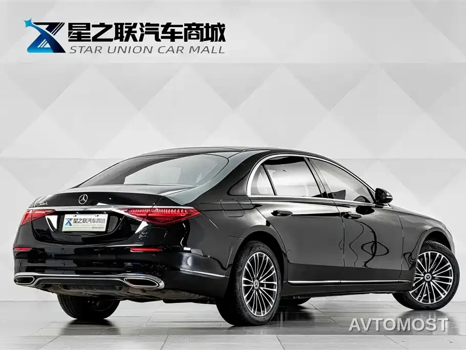 Mercedes-Benz S-Class New Energy 2023 S 450 e L Plug-in Hybrid Sedan — фото 5
