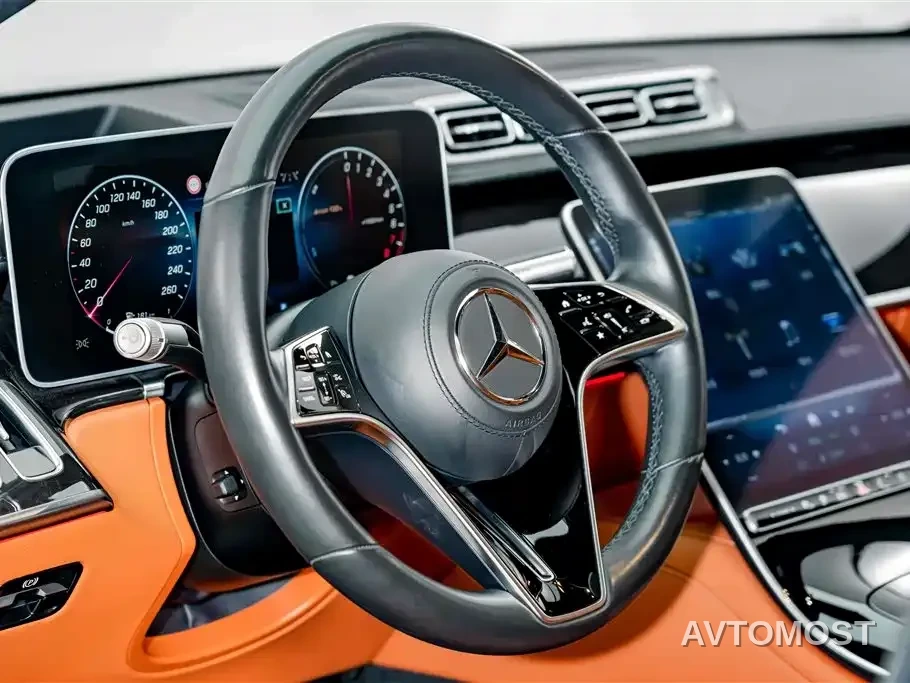 Mercedes-Benz S-Class New Energy 2023 S 450 e L Plug-in Hybrid Sedan — фото 8