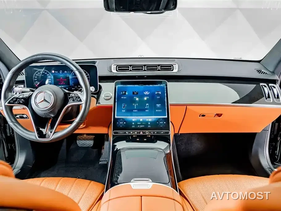 Mercedes-Benz S-Class New Energy 2023 S 450 e L Plug-in Hybrid Sedan — фото 12