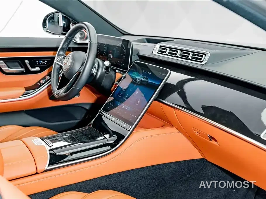 Mercedes-Benz S-Class New Energy 2023 S 450 e L Plug-in Hybrid Sedan — фото 20