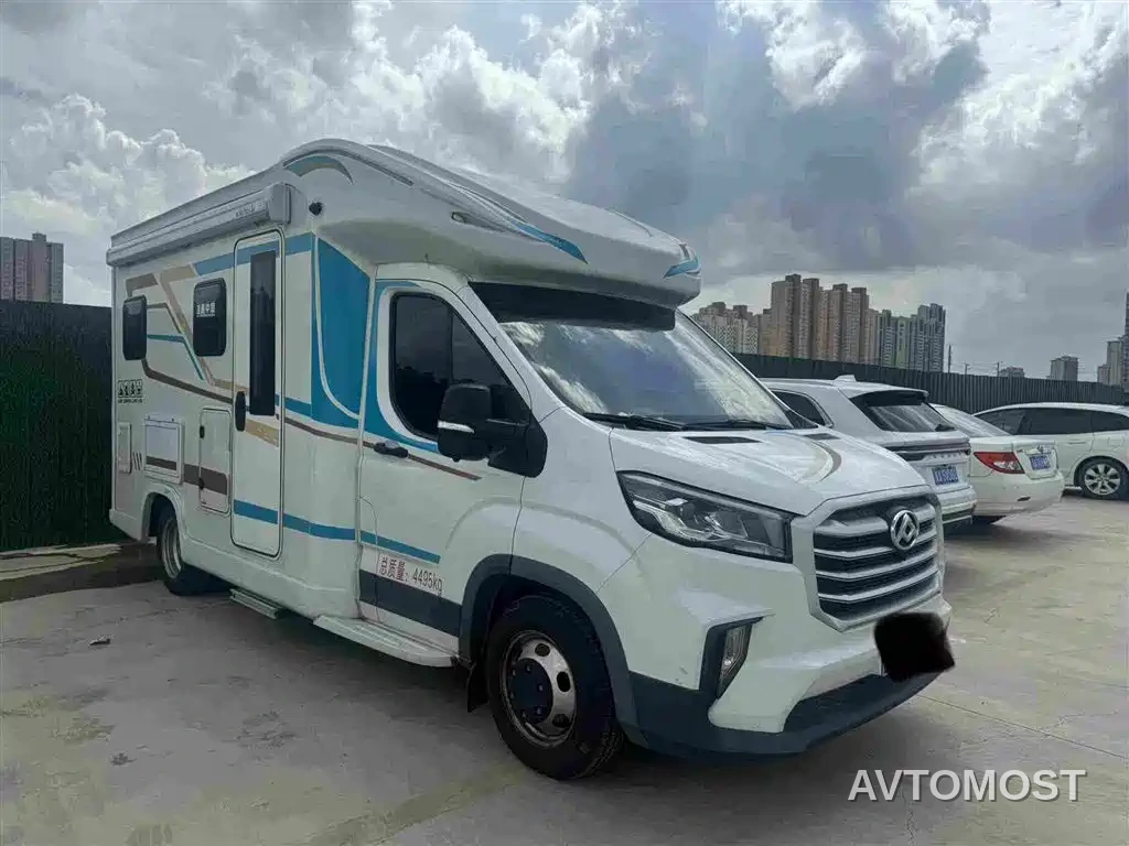 SAIC Maxus V90 RV 2021 2.0T Life Home V90 Self-Contained Class C RV Flagship Small Front Overhead Transverse Bed — фото 4