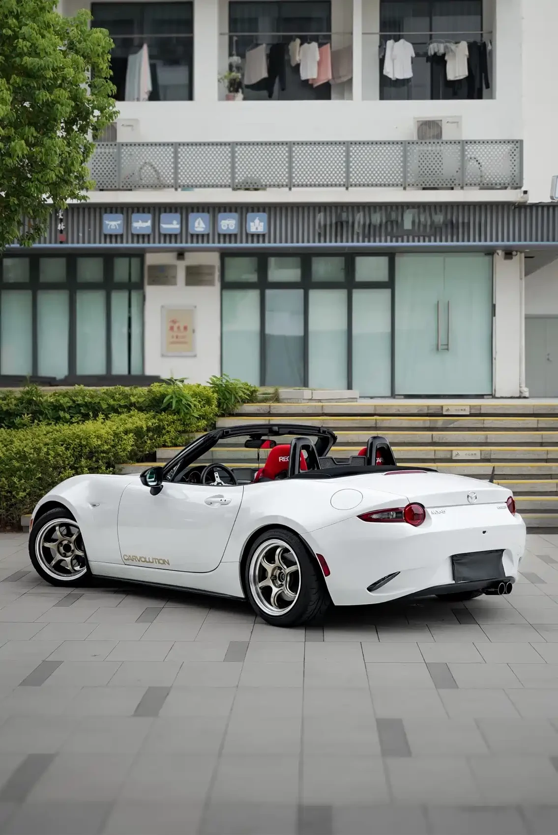 Mazda MX-5 2018 2.0L RF Pearl White — фото 4