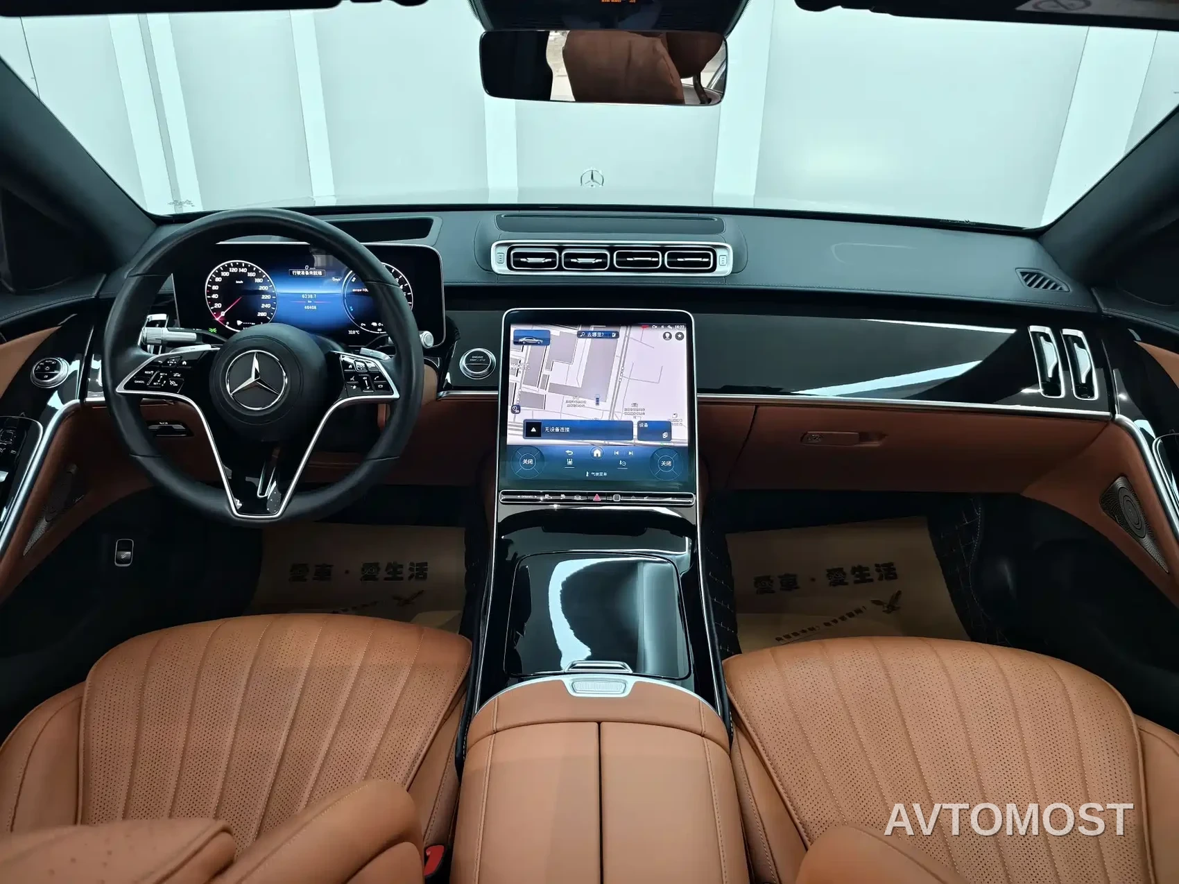 Mercedes-Benz S-Class New Energy 2023 S 450 e L Plug-in Hybrid Sedan — фото 9