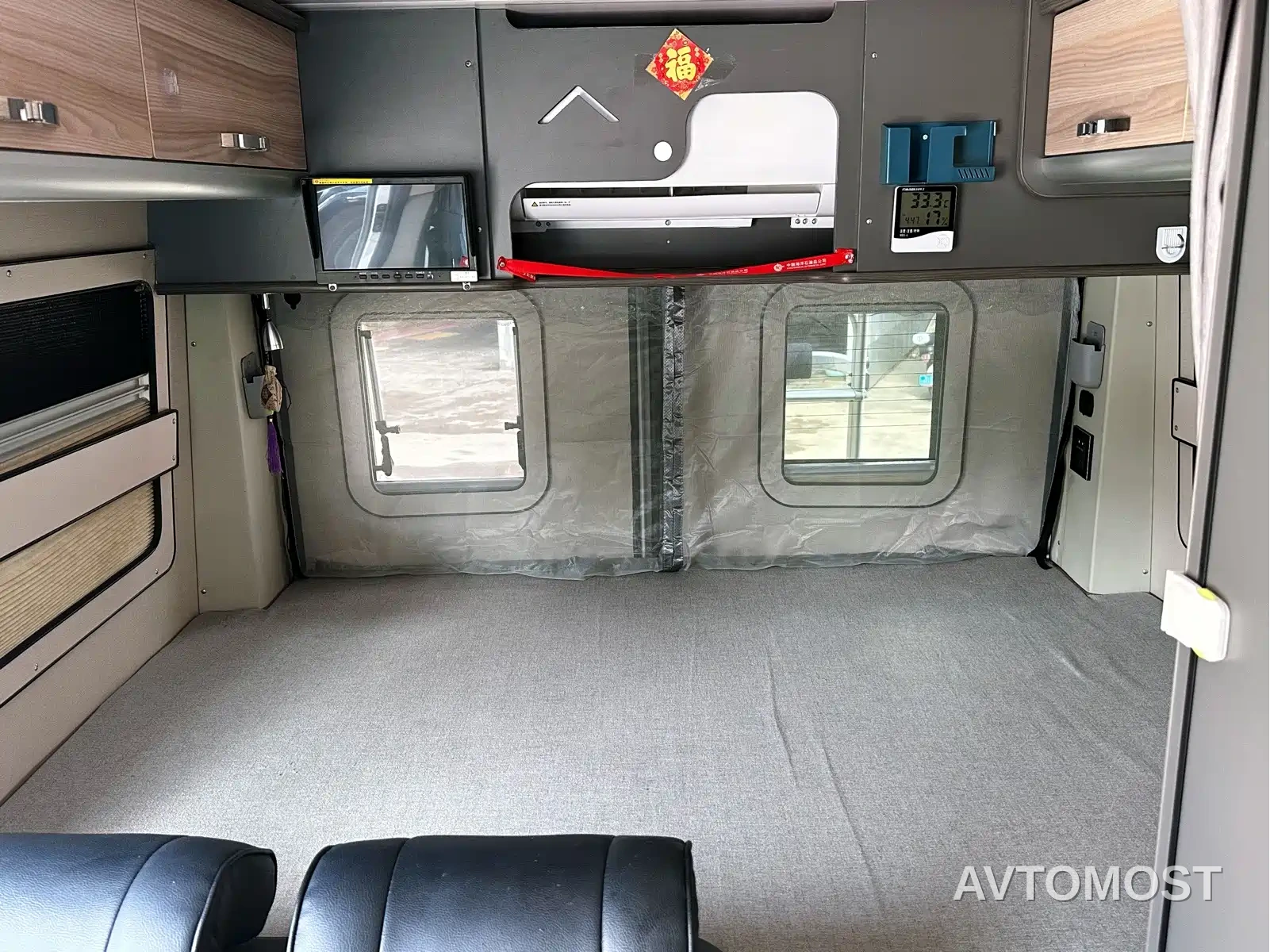 SAIC Maxus V90 RV 2021 2.0T Travel Home V90 Self-Contained Class B RV Luxury Transverse Bed — фото 12