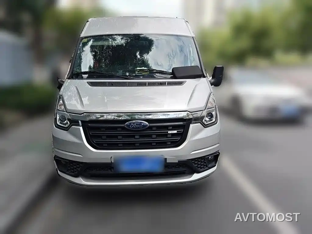 Ford New Generation Transit 2021 Model 2.2T Automatic Logistics Vehicle Pro Long Wheelbase 7-Seat Medium Roof China VI — фото 17