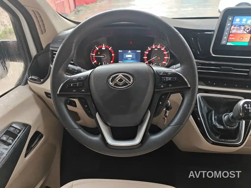 SAIC Maxus Xintu V90 2022 2.0T Manual Zhida RWD Long Wheelbase High Roof Single Rear Tire 9-Seater — фото 2