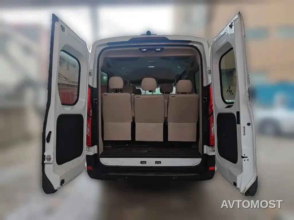 SAIC Maxus Xintu V90 2022 2.0T Manual Zhida RWD Long Wheelbase High Roof Single Rear Tire 9-Seater — фото 9