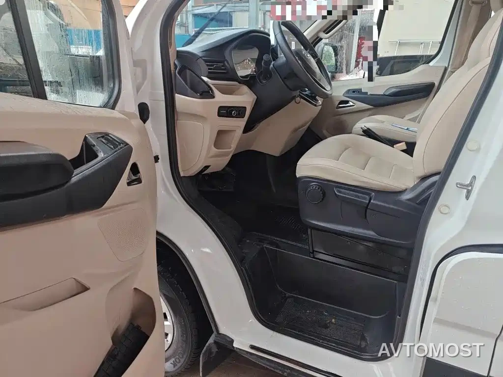SAIC Maxus Xintu V90 2022 2.0T Manual Zhida RWD Long Wheelbase High Roof Single Rear Tire 9-Seater — фото 13