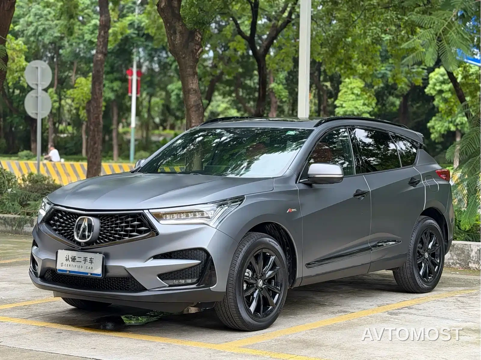 Acura RDX 2020 2.0T Diamond A-Spec Sport SH-AWD Matte Gray — фото 1
