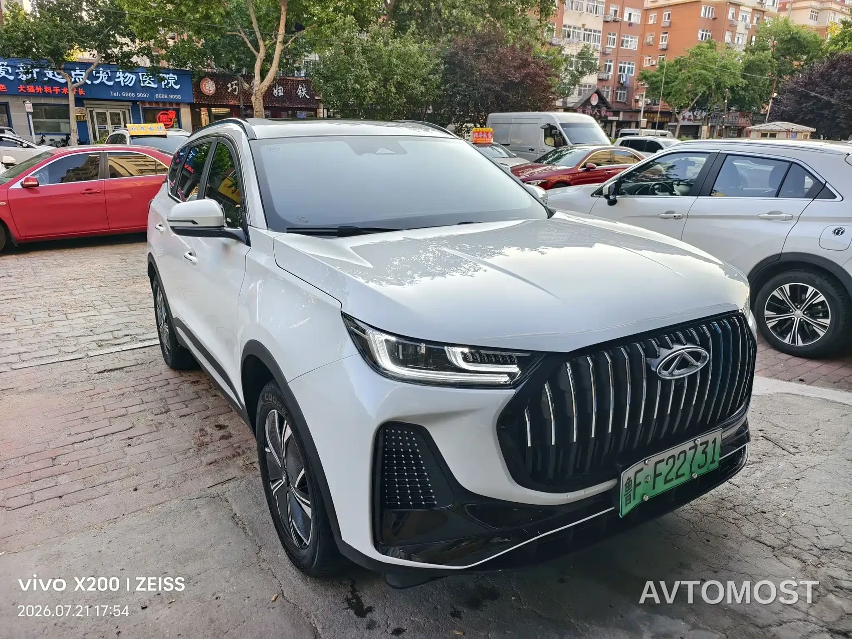 Chery Tiggo 7 PLUS New Energy 2023 Champion Edition 1.5T 100KM Fast Front — фото 1