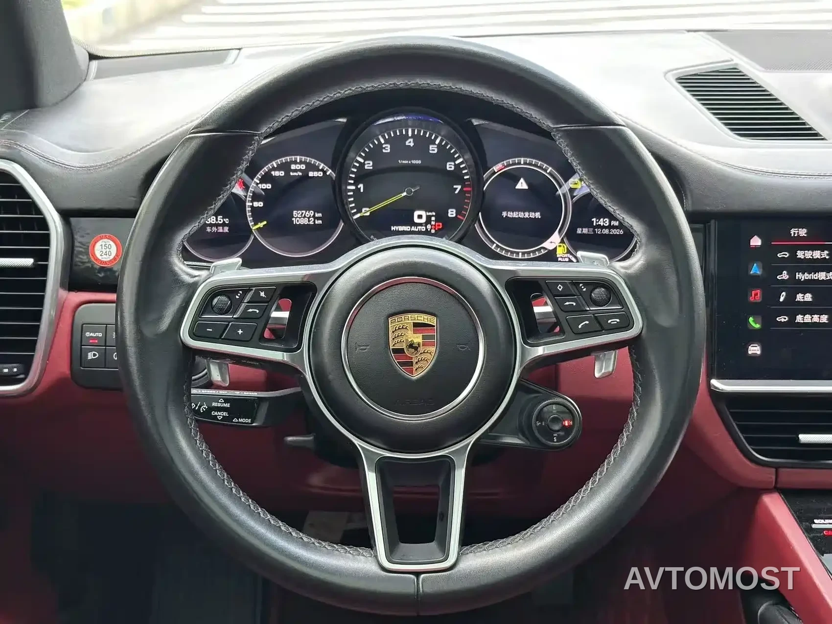 Porsche Cayenne New Energy 2022 Cayenne E-Hybrid 2.0T Platinum Edition — фото 14