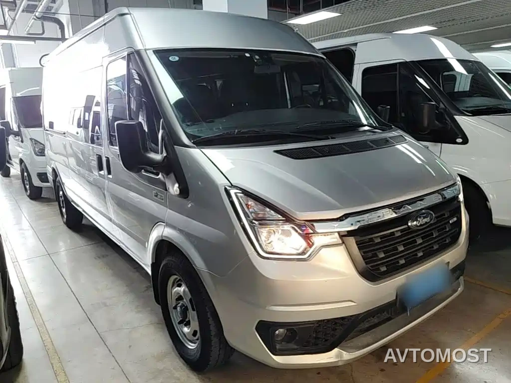 Ford New Generation Transit 2021 Model 2.2T Automatic Logistics Vehicle Pro Long Wheelbase 7-Seat Medium Roof China VI — фото 3