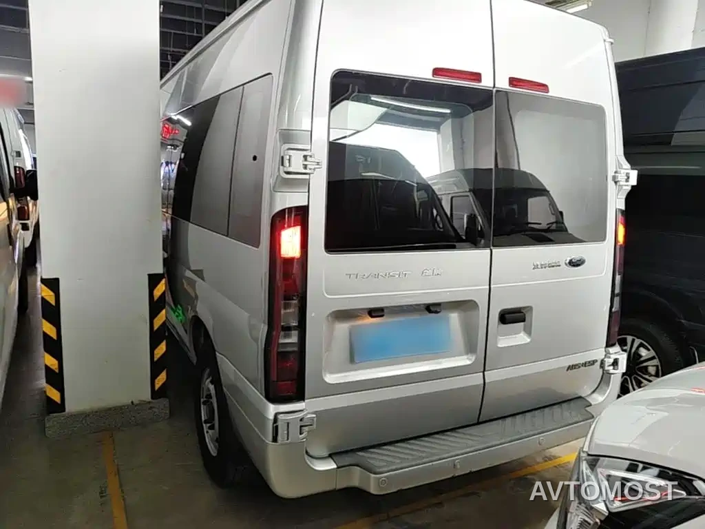 Ford New Generation Transit 2021 Model 2.2T Automatic Logistics Vehicle Pro Long Wheelbase 7-Seat Medium Roof China VI — фото 4