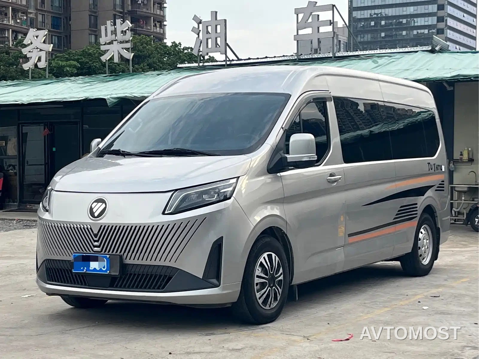 Foton Tuyano Big V 2024 Tuano V CITY 2.0T Manual Long Wheelbase Flat Roof Rear Single Tire 5/6/7/9 Seater — фото 1