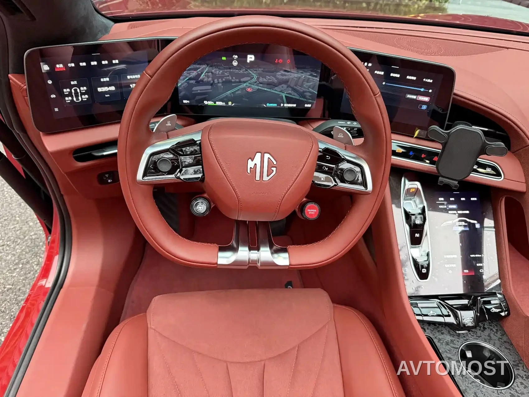 MG Cyberster 2024 520km Legendary AWD Version — фото 11