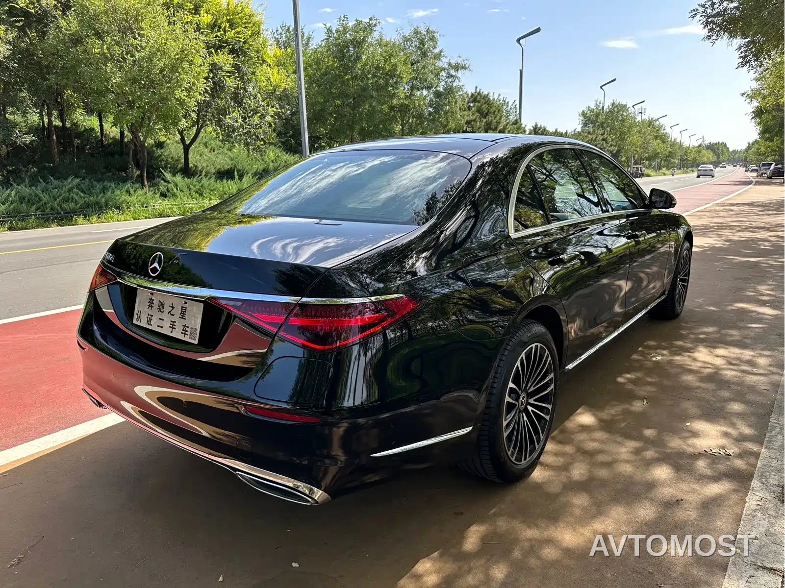 Mercedes-Benz S-Class New Energy 2024 S 450 e L Plug-in Hybrid Sedan — фото 12