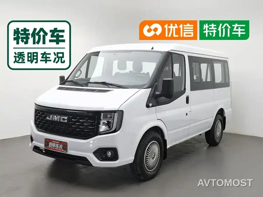 Jiangling JMC Fushun 2023 2.0T Manual Short Wheelbase Low Roof Commercial Multi-purpose Vehicle 6 Seats Dual-opening Tailgate