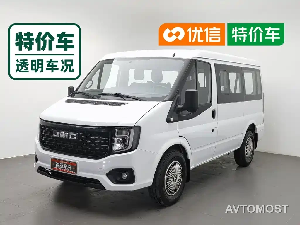 Jiangling JMC Fushun 2023 2.0T Manual Short Wheelbase Low Roof Commercial Multi-purpose Vehicle 6 Seats Dual-opening Tailgate — фото 1