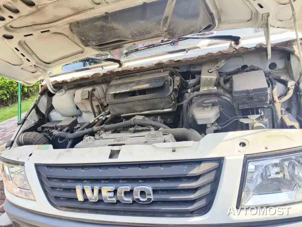 Iveco Daily 2021 Model 2.5T A35 M1 Passenger Vehicle 5-9 Seats Short Wheelbase Medium Roof Dual Tires Sliding Door — фото 3
